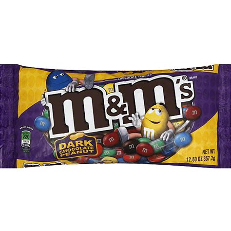 M & M Chocolate Candies, Dark Chocolate, Peanut | Chocolate | Foodtown