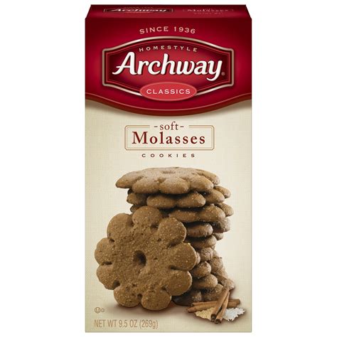 Archway Molasses Classic Soft Cookies, 9.5 Oz - Walmart.com