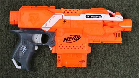 Best Nerf Gun Mods! NERF Stryfe Unboxing and Review - Nerf Gun War Nerf ...