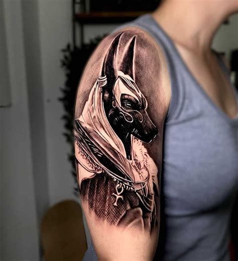 40+ Gorgeous Anubis Tattoo Design Ideas 2022 (Meaning And Symbolize ...