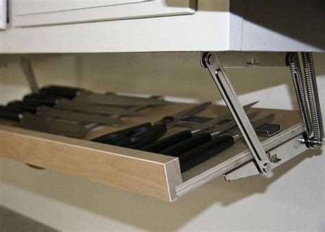 Under Cabinet Magnetic Knife Rack