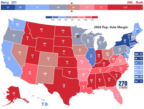 Presidential Election of 2004 - 270toWin