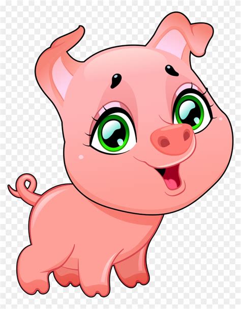 17，可使用adobe - Cute Cartoon Pig Png - Free Transparent PNG Clipart ...