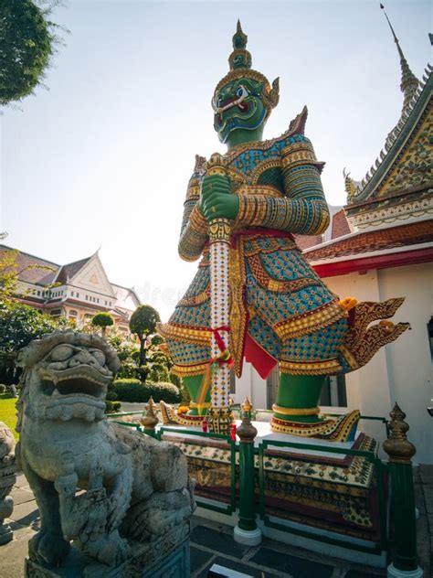 Inside Part Of Temple In Wat Arun, Bangkok Editorial Image - Image of ...