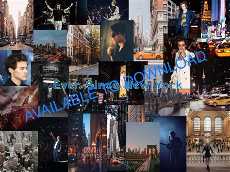 ESNY Harry Styles ever Since New York: Collage - Etsy