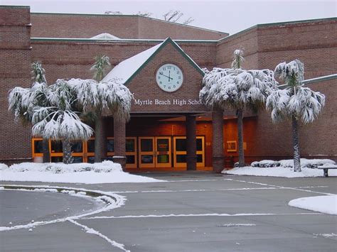 Myrtle Beach High School, Myrtle Beach High School, Snow | Flickr ...