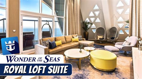 Wonder of the Seas | Royal Loft Suite Full Walkthrough Tour & Review 4K ...