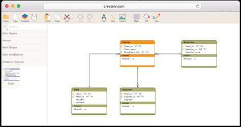 Er Diagram Maker Free Online | ERModelExample.com