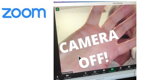 ZOOM: How to TURN OFF CAMERA on ZOOM (stop video) - YouTube