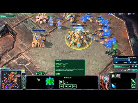 Starcraft 2 : Zerg Rush Gameplay - YouTube