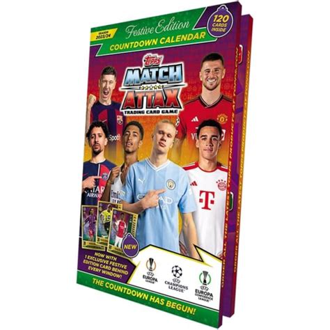 Match Attax 23/24 - Advent Calendar - 120 Match Attax cards including ...