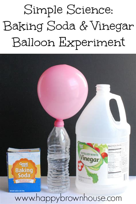 Easy Vinegar and Baking Soda Balloon Experiment for Kids