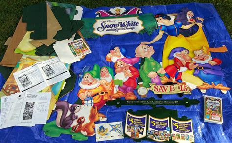 Filmic Light - Snow White Archive: 1994 Snow White VHS Store Display