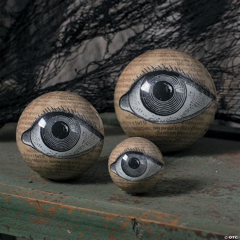 Eyeball Orbs Halloween Décor