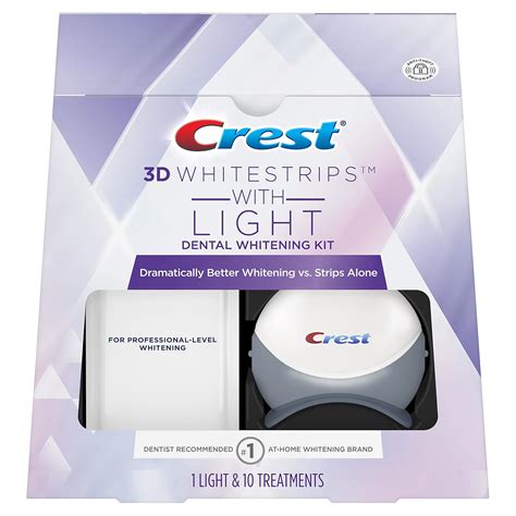 Crest 3D Whitestrips with Light, Teeth Whitening Nepal | Ubuy