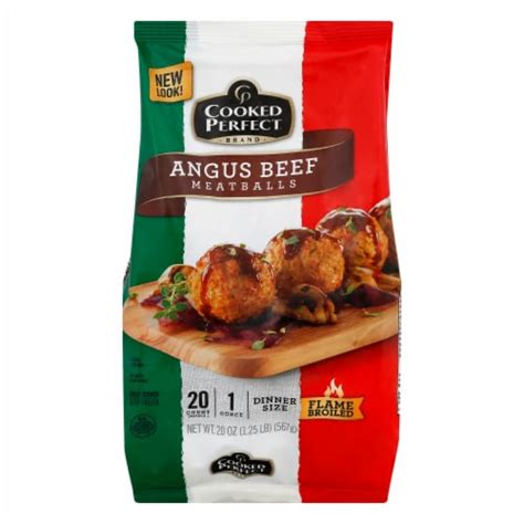 Cooked Perfect Angus Beef Meatballs, 20 oz - Pick ‘n Save