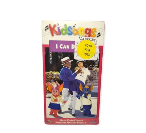 KIDSONGS I CAN Dance! VHS Video Tape Kids Sing Along Music Vids New ...