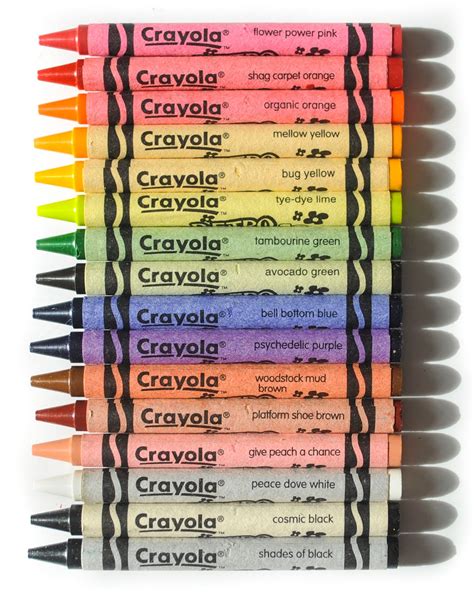 Crayola Retro Colors Crayons | Jenny's Crayon Collection