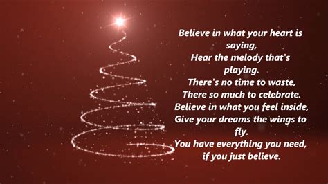 The Polar Express - Believe (Lyrics) - YouTube