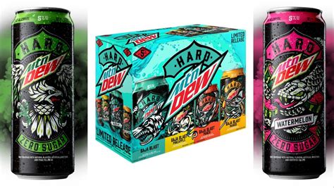 Hard MTN Dew Baja Blast Variety Pack Features 3 New Flavors - Nerdist