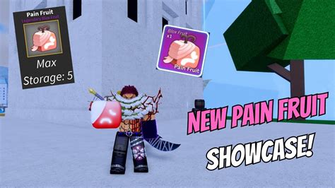 Pain Fruit ShowCase Blox Fruits UPDATE 20 - YouTube