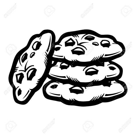 cookies black and white clipart 10 free Cliparts | Download images on ...