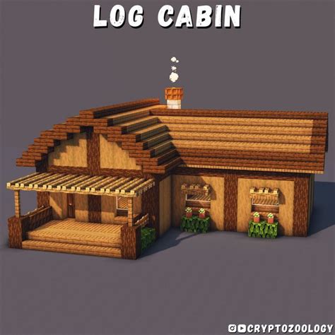 Cozy Minecraft Log Cabin! | Minecraft houses, Minecraft architecture ...