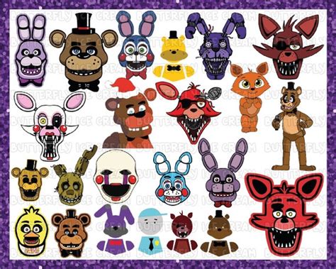 Fnaf Svg Five Nights Freddy Svg Freddy Svg Five Nights at - Etsy