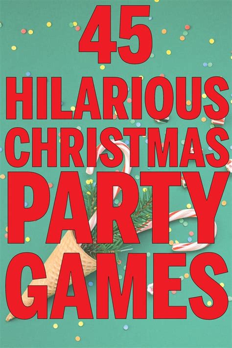 25 Hilarious Christmas Party Games You Have to Try - Play Party Plan