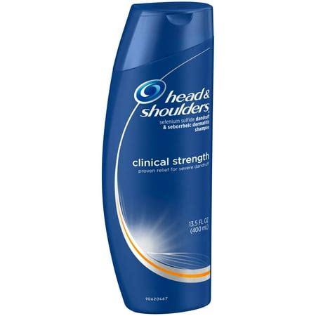 Head and Shoulders Clinical Strength Anti-Dandruff Shampoo 13.5 Fl Oz ...