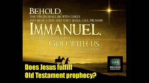 Jesus' birth fulfills Old Testament prophecy - End Times Buzz