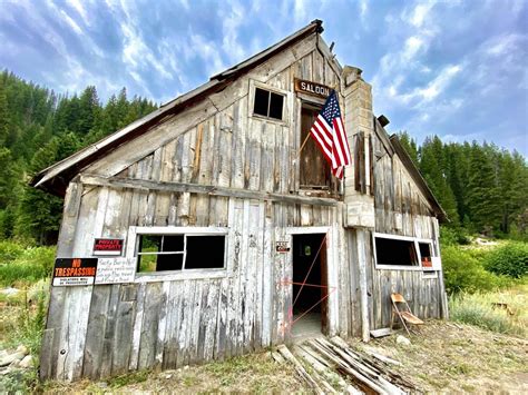 Featherville To Rocky Bar Ghost Town, Idaho : Off-Road Trail Map ...