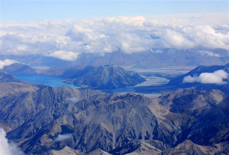 Aerial - South Island Mountains, New Zealand 2 by CathleenTarawhiti on ...