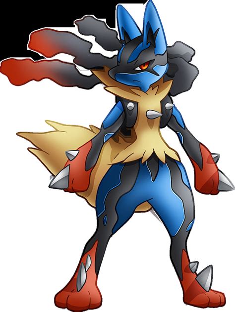 Pokemon #8448 Mega-Lucario Mega Picture - For Pokemon Go Players