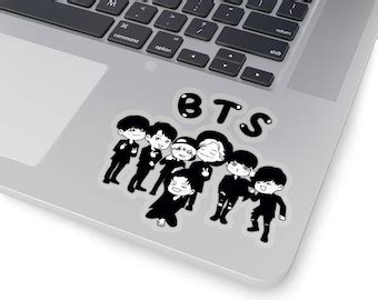 BTS Sticker Bts Stickers Laptop Sticker Laptop Stickers - Etsy