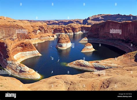 Reflection Canyon, Lake Powell, Glen Canyon National Recreation Area ...