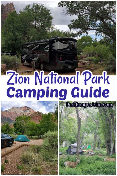 Zion National Park Camping Guide | Park Ranger John