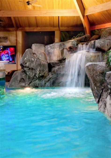 Pin by Zac Bacon on Pools | Water-features | Indoor swimming pools ...