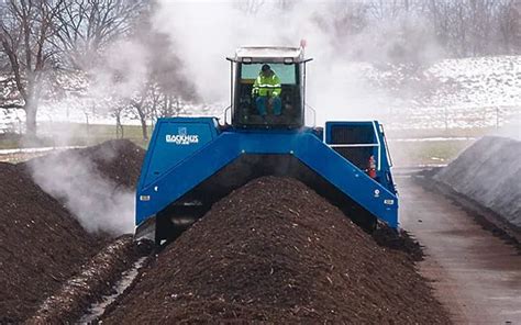 Composting by static windrow turning and home composting technique