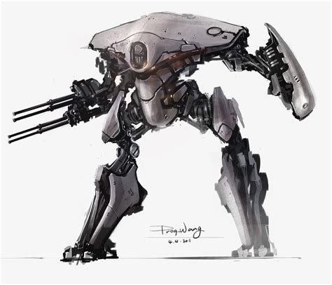 still a mech by ProgV on deviantART | Robot concept art, Robots concept ...