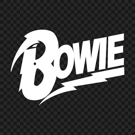 Bowie White Logo HD PNG | Citypng