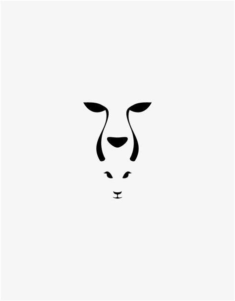 Brilliant Negative Space Illustrations Of Animal Predators And Their Preys