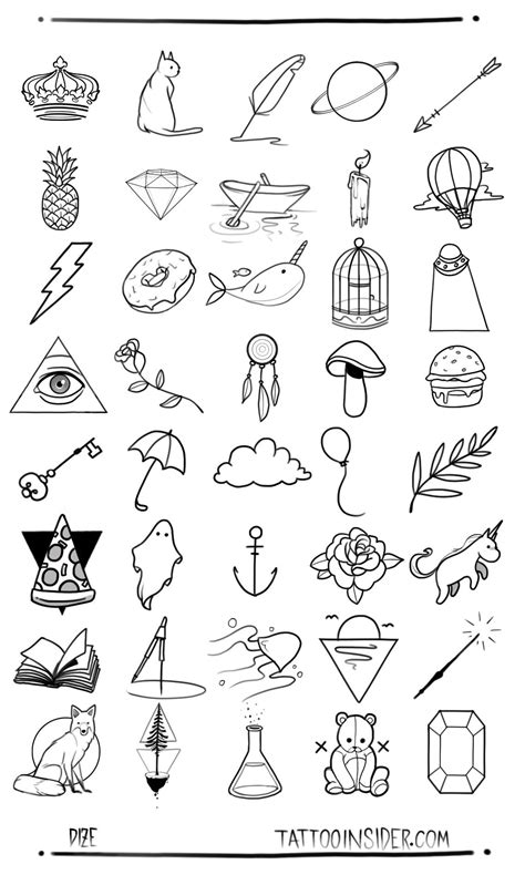 40 Small Tattoo Designs