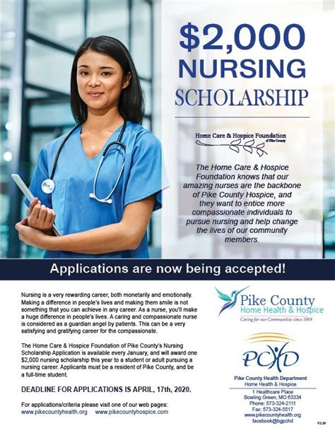 $2,000 Nursing Scholarship – Pike County Health Department Home Health ...