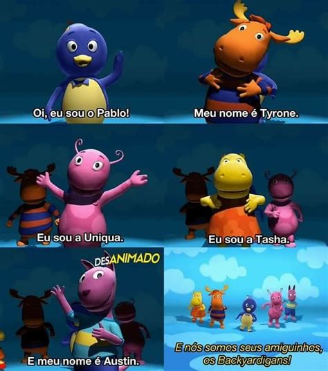 cartoon characters in spanish and english with the caption that says,'i ...