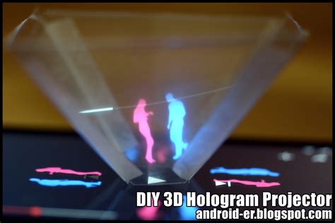 Android-er: DIY 3D Hologram Projector for smartphone