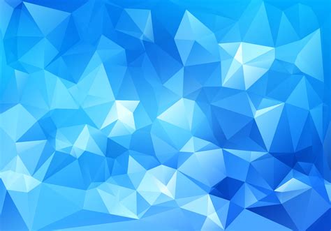 Abstract blue geometric polygonal design 1234279 Vector Art at Vecteezy