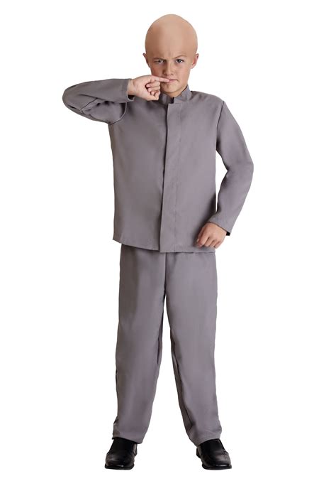 Kid's Mini Grey Suit Costume | Kid's Movie Costumes