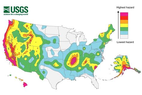 New Usgs Maps Identify Potential Ground-Shaking Hazards In 2017 - Usgs ...