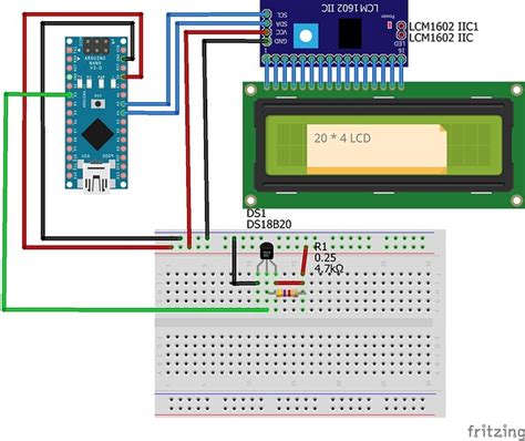 Display address of a DS18B20 on LCD display - Programming Questions ...